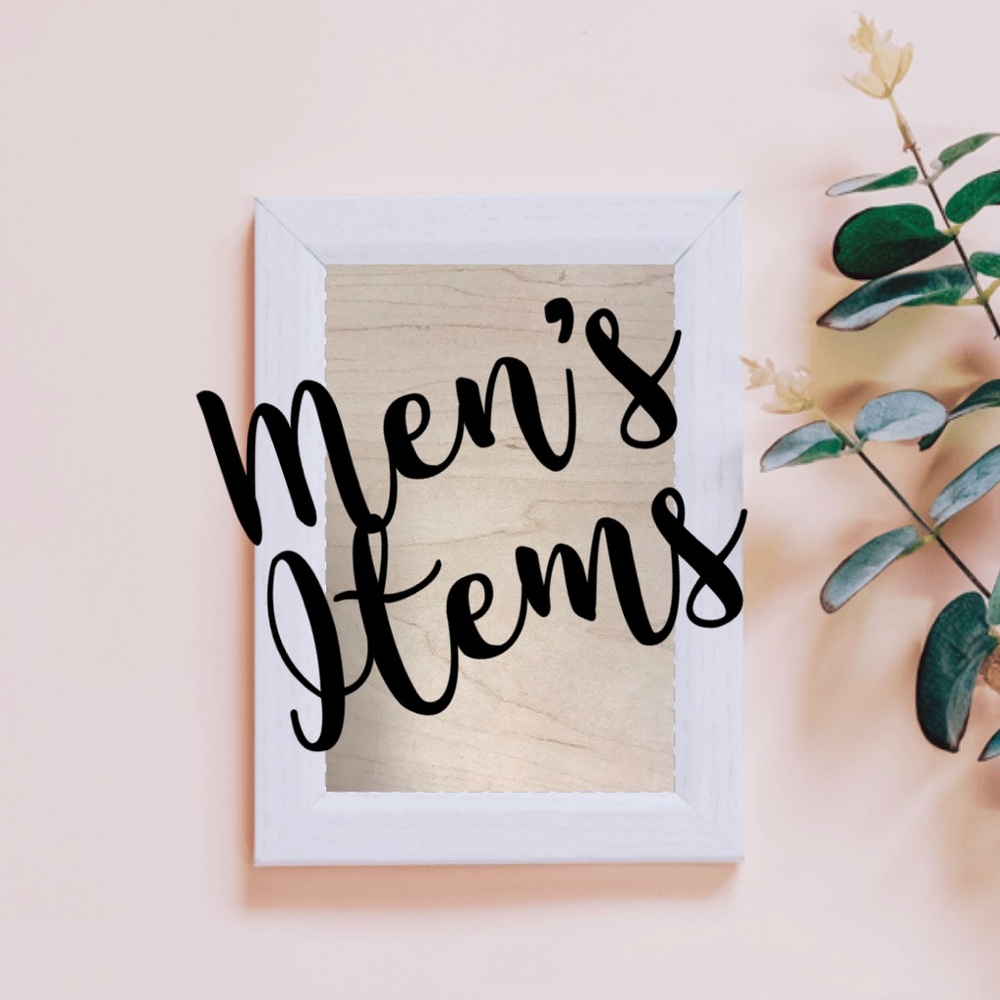 Men’s Items